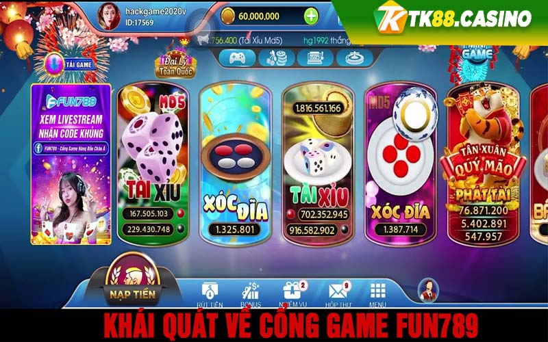 Khái quát về cổng game Fun789 