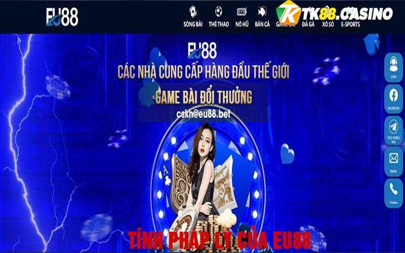 Tính pháp lý của Eu88 