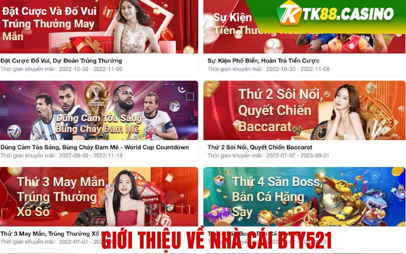 Giới thiệu về nhà cái Bty521